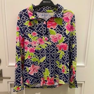 IBKUL Floral Athletic Pullover